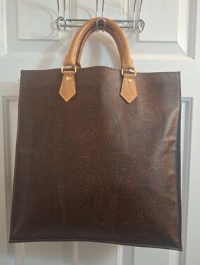 Vintage Etro Tote Short Handles